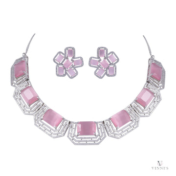 Ad Jewelry Necklace Set Roseate Refinement - Vinni’s Jewelry
