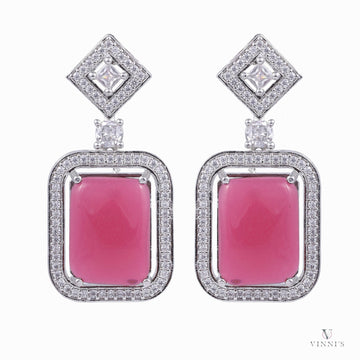 Antique Ad two Layered earrings | Double Radiance - Vinni’s Jewelry