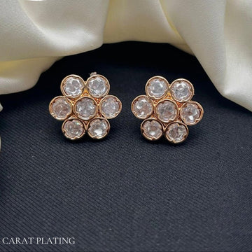 Crystal Bloom Stud Earrings - Vinni’s Jewelry