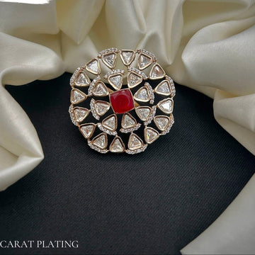 Emerald Bloom Royale Finger Ring - Vinni’s Jewelry