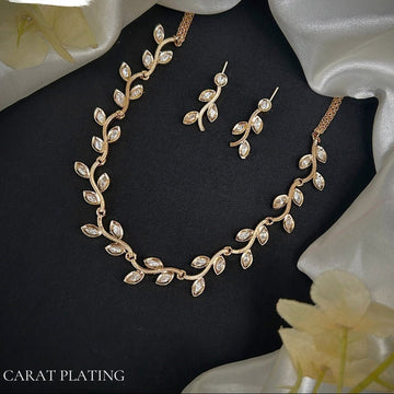 Ethereal Vine Kundan Necklace Set - Vinni’s Jewelry