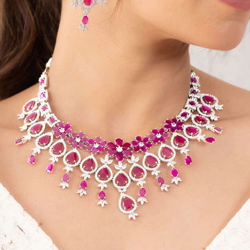 Fuchsia Bloom Set - Vinni’s Jewelry
