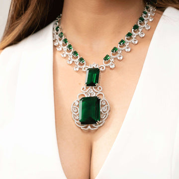 Heritage Emerald Radiance Set - Vinni’s Jewelry
