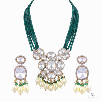 Innovative Kundan Polki Bridal Jewelry | Regal Ivy - Vinni’s Jewelry