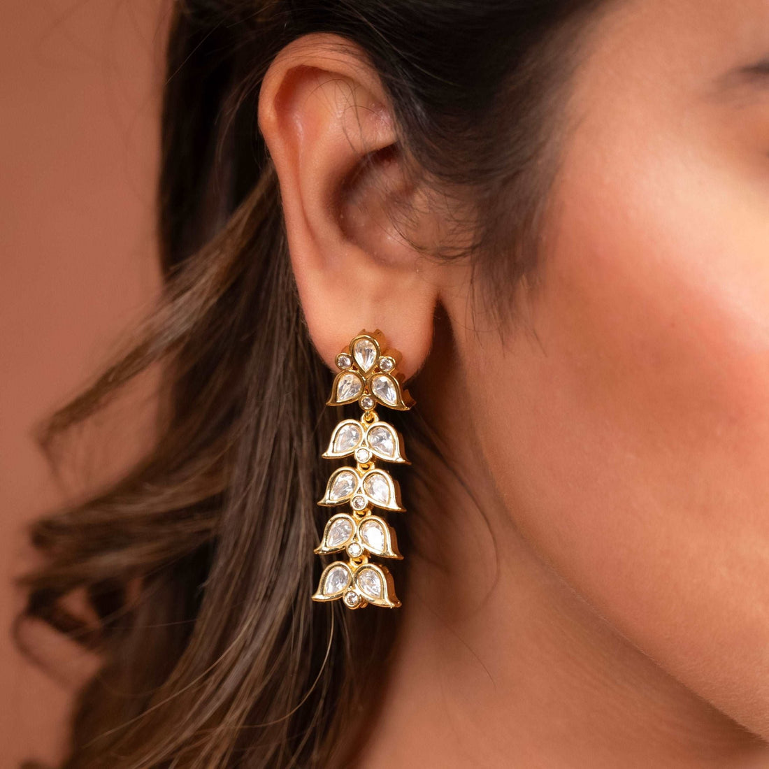 Kundan Pushpa Gal Patti - Vinni’s Jewelry