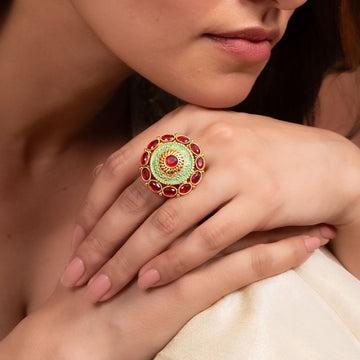 Mayura Antique Ring - Vinni’s Jewelry