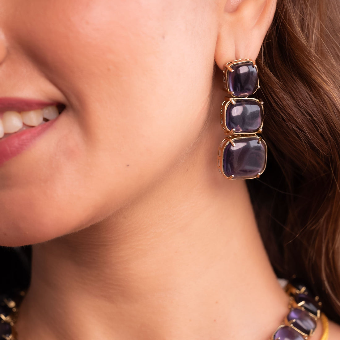 Midnight Amethyst Luxe Necklace - Vinni’s Jewelry