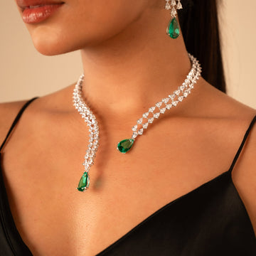 Midnight Royalty Choker Set - Vinni’s Jewelry