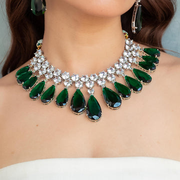 Midnight Sapphire Royal Necklace Set - Vinni’s Jewelry