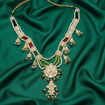 Panchratna Temple Heritage Haar - Vinni’s Jewelry