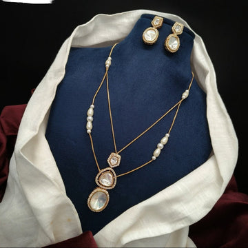 Regal Noor Kundan Layered Necklace - Vinni’s Jewelry