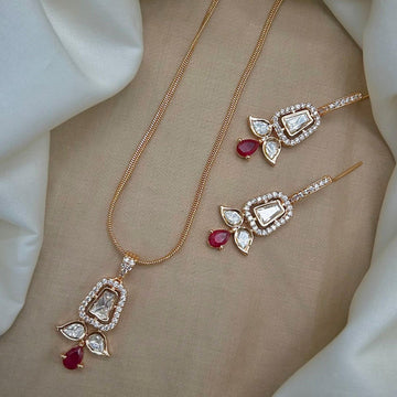 Regal Ruby Bloom Set - Vinni’s Jewelry