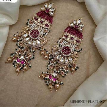 Royal Heirloom Chandbalis – Mehendi Plating - Vinni’s Jewelry