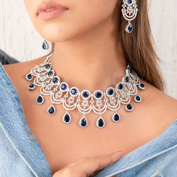 Sapphire Majesty Set - Vinni’s Jewelry
