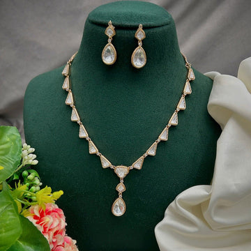 Scarlet Royal Teardrop Necklace Set - Vinni’s Jewelry