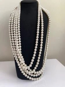 Shop Pearl Necklace | Pearlescent Elegance - Vinni’s Jewelry