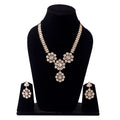 Kundan Blossom Necklace Set