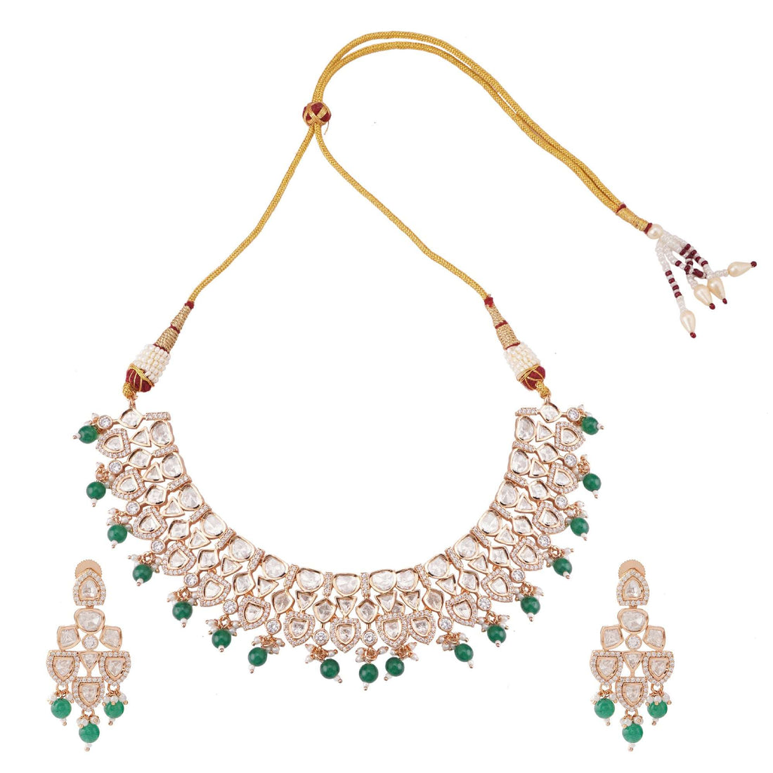 Kundan Jhalar Haar Set