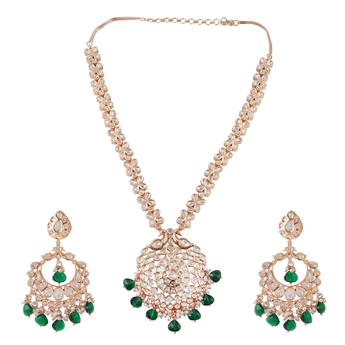 Kundan Mayuri Haar Set