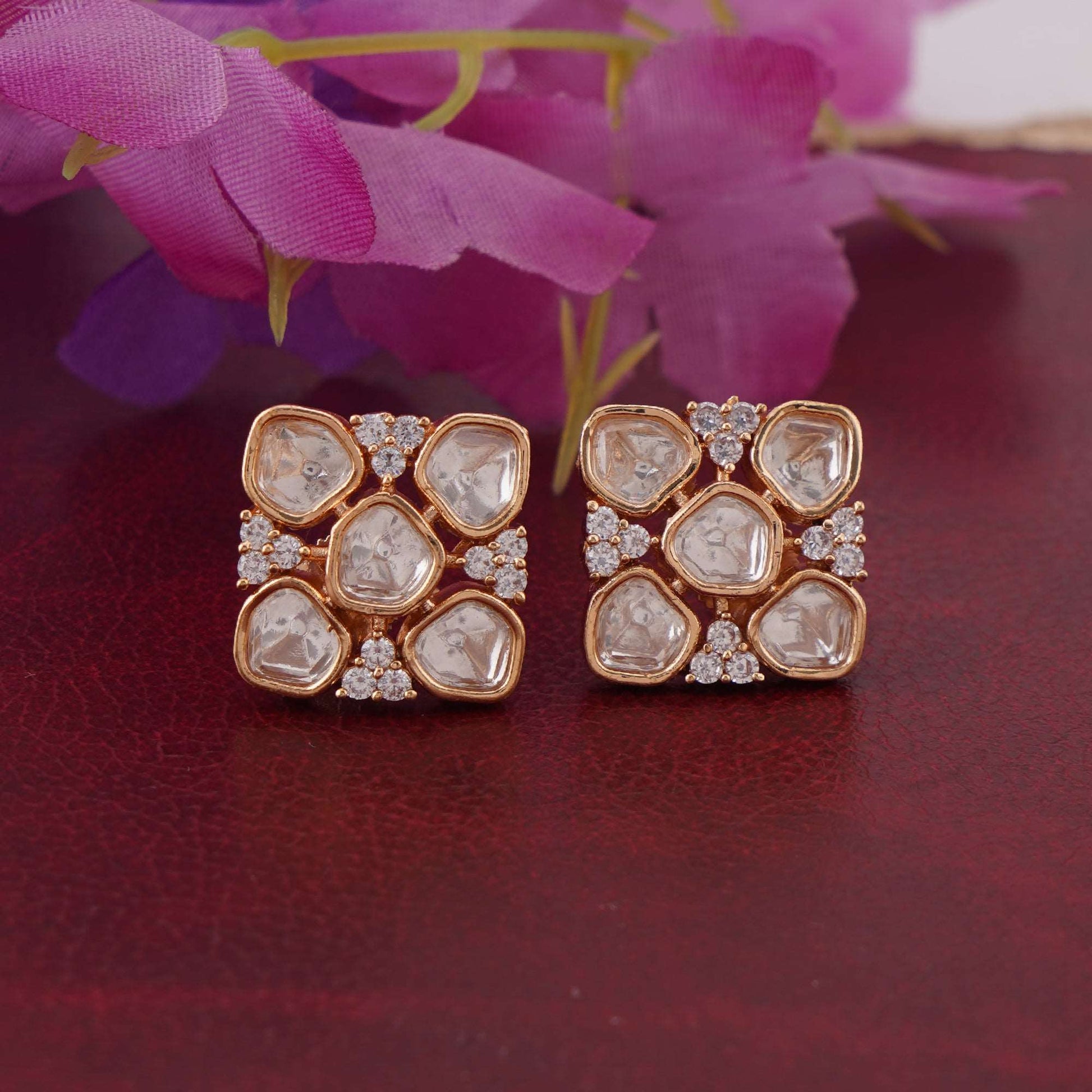 Kundan Radiance Studs