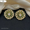 Kundan Sunflower Studs