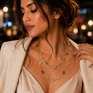 Aafreen Luxe Station Necklace