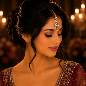 Noor Jhumki Maang Tikka