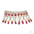 Ruby Royale Affair: Bridal Kundan Polki Jewelry