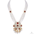 Pearl Poise: Luxury Kundan Polki Jewelry