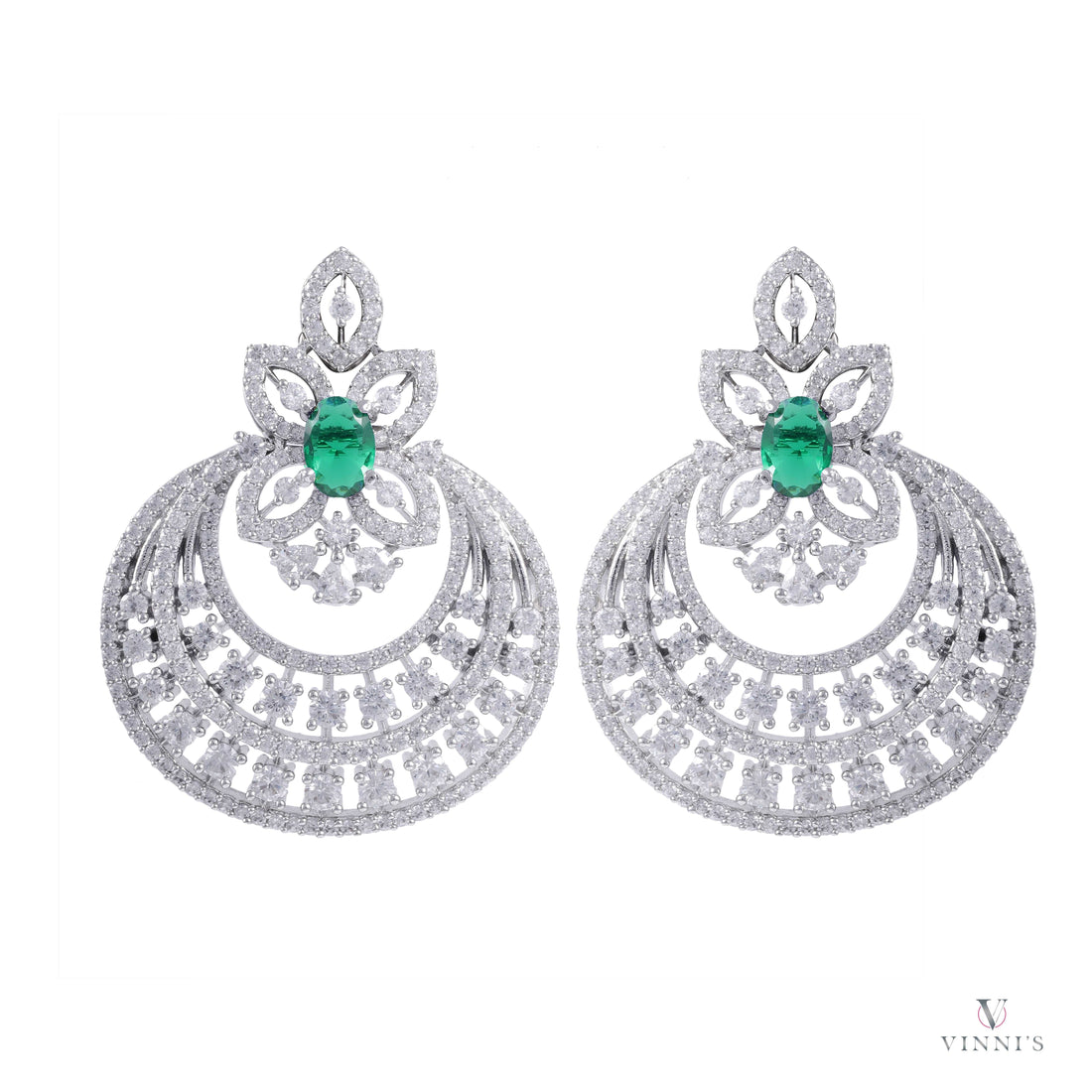 Buy Jewelry canada earrings – Emerald Crescent Sparklers