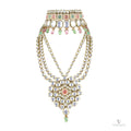 Buy Kundan Polki Necklace with Earrings | Nizami Sitara Set