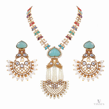 Amrapali Necklace | Ad and Pearl Jewelry necklace