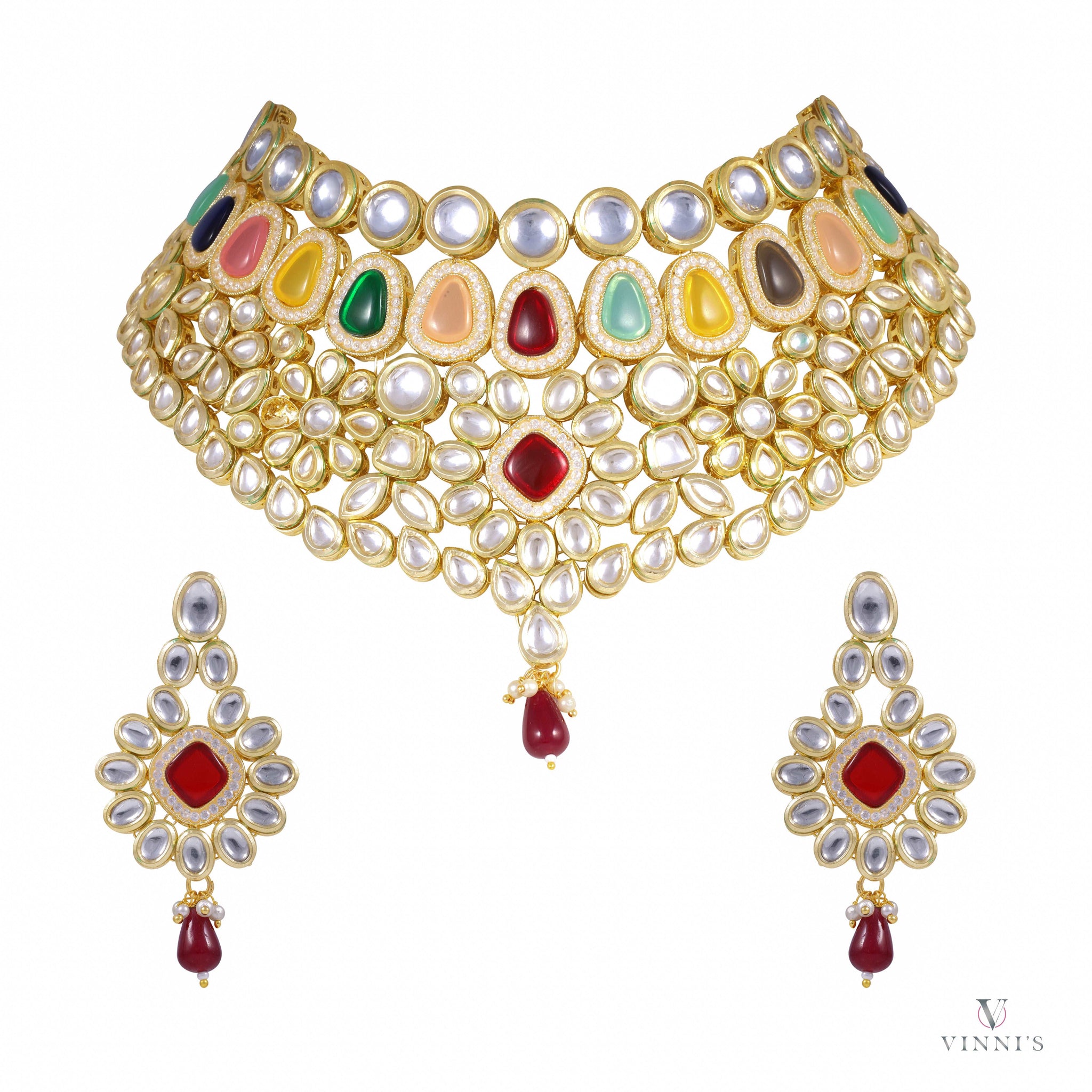 Shop Kundan Polki Necklace Online | Regal Radiance