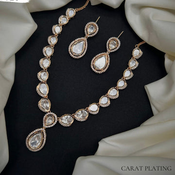 Ethereal Pearl Dew Necklace Set