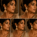 Aarohi Pearl Kundan Jhumka Earrings - Vinni’s Jewelry