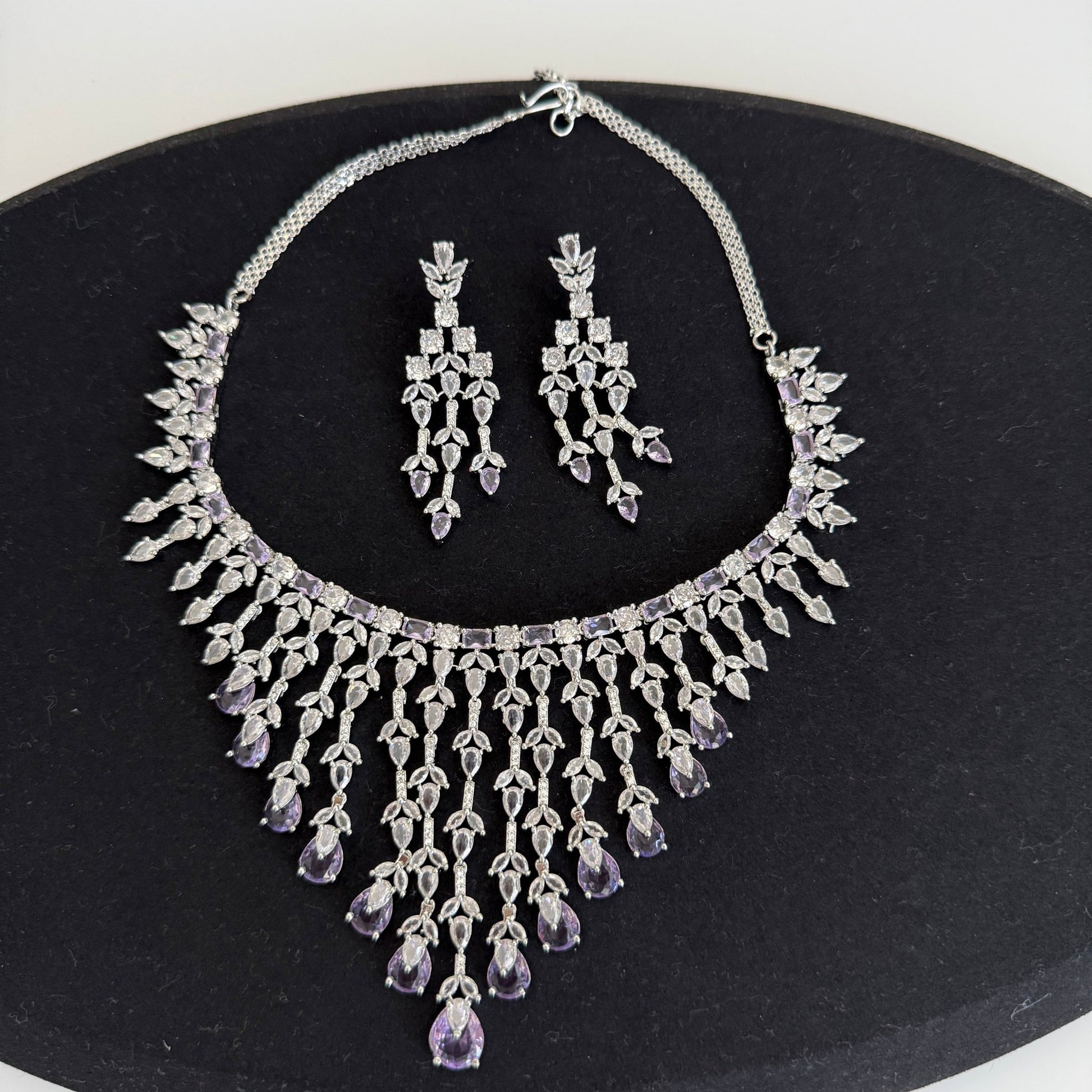 Amethyst Royale Necklace Set - Vinni’s Jewelry