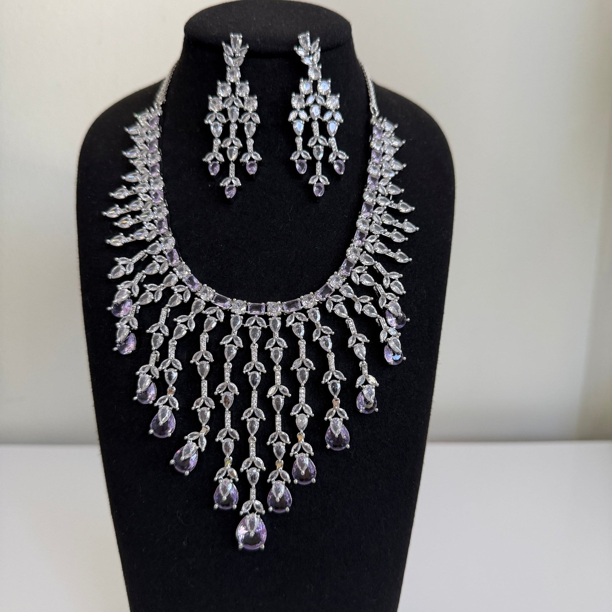 Amethyst Royale Necklace Set - Vinni’s Jewelry