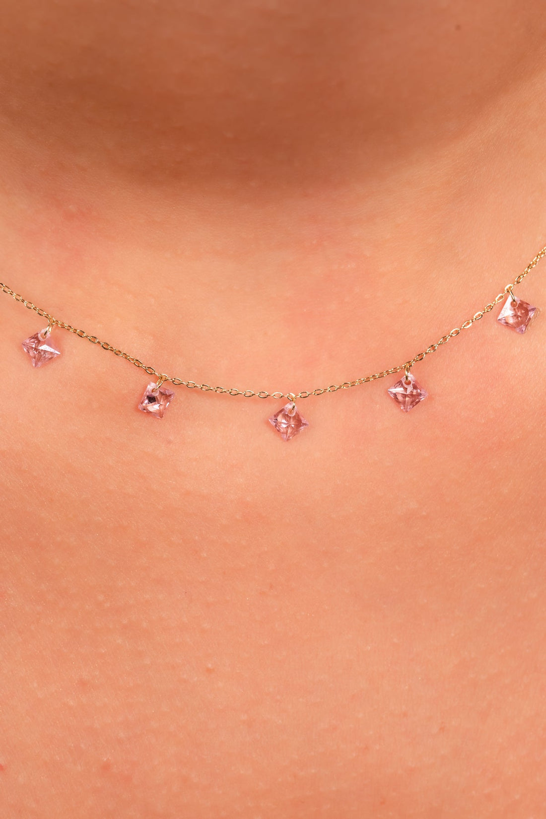 Amethyst Whisper Drop Necklace - Vinni’s Jewelry