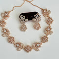 Blossom Radiance Rose Gold Necklace Set - Vinni’s Jewelry