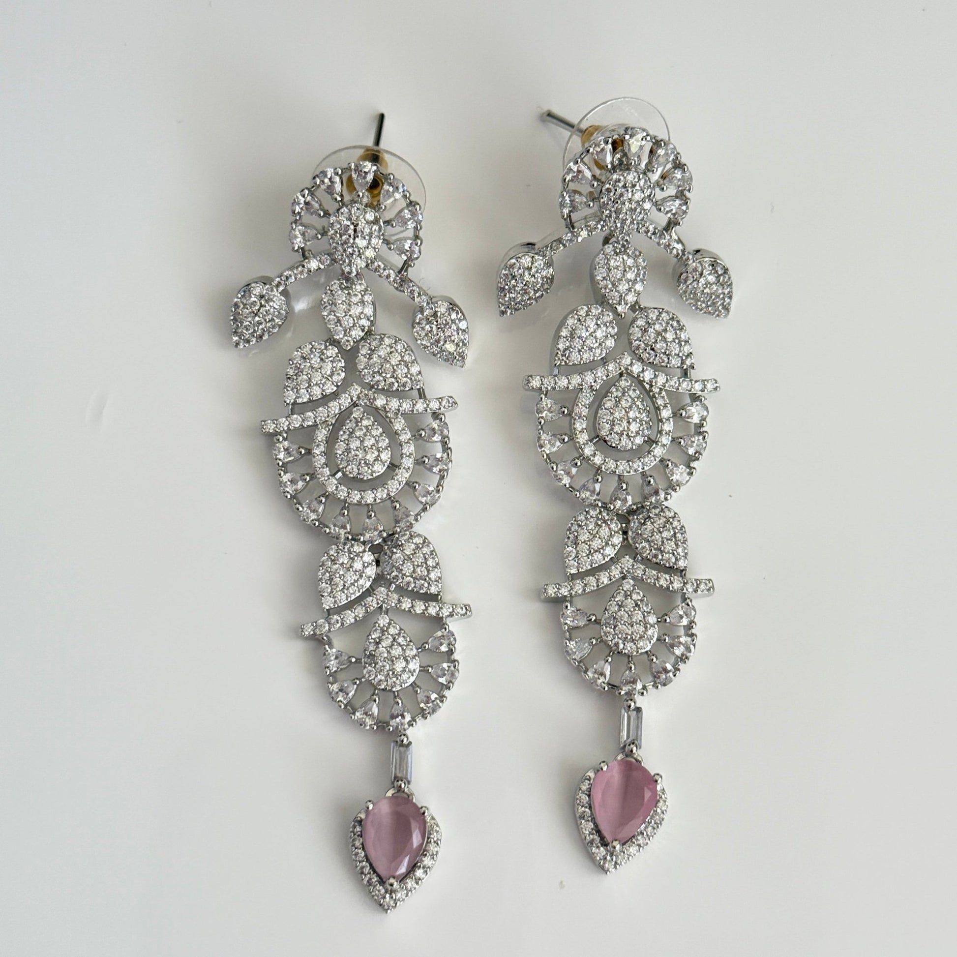 Blush Radiance CZ Necklace Set - Vinni’s Jewelry