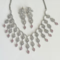 Blush Radiance CZ Necklace Set - Vinni’s Jewelry