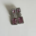 Blush Royale CZ Drop Earrings - Vinni’s Jewelry