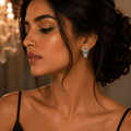 Bunny Bling Stud Earrings – Playful Crystal Sparkle - Vinni’s Jewelry
