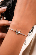 Butterfly Spark Adjustable Tennis Bracelet - Vinni’s Jewelry