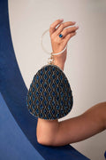 Celestial Blue Designer Party Clutch - Vinni’s Jewelry