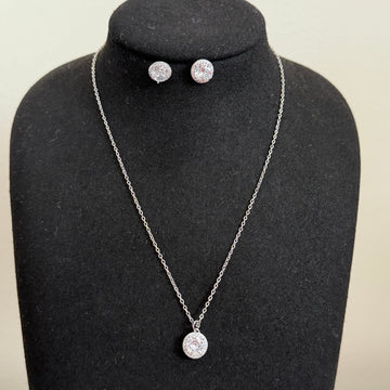 “Celestial Spark” Necklace & Earrings Set - Vinni’s Jewelry