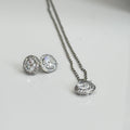 “Celestial Spark” Necklace & Earrings Set - Vinni’s Jewelry