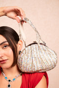 Celestial Sparkle Sequin Evening Clutch - Vinni’s Jewelry