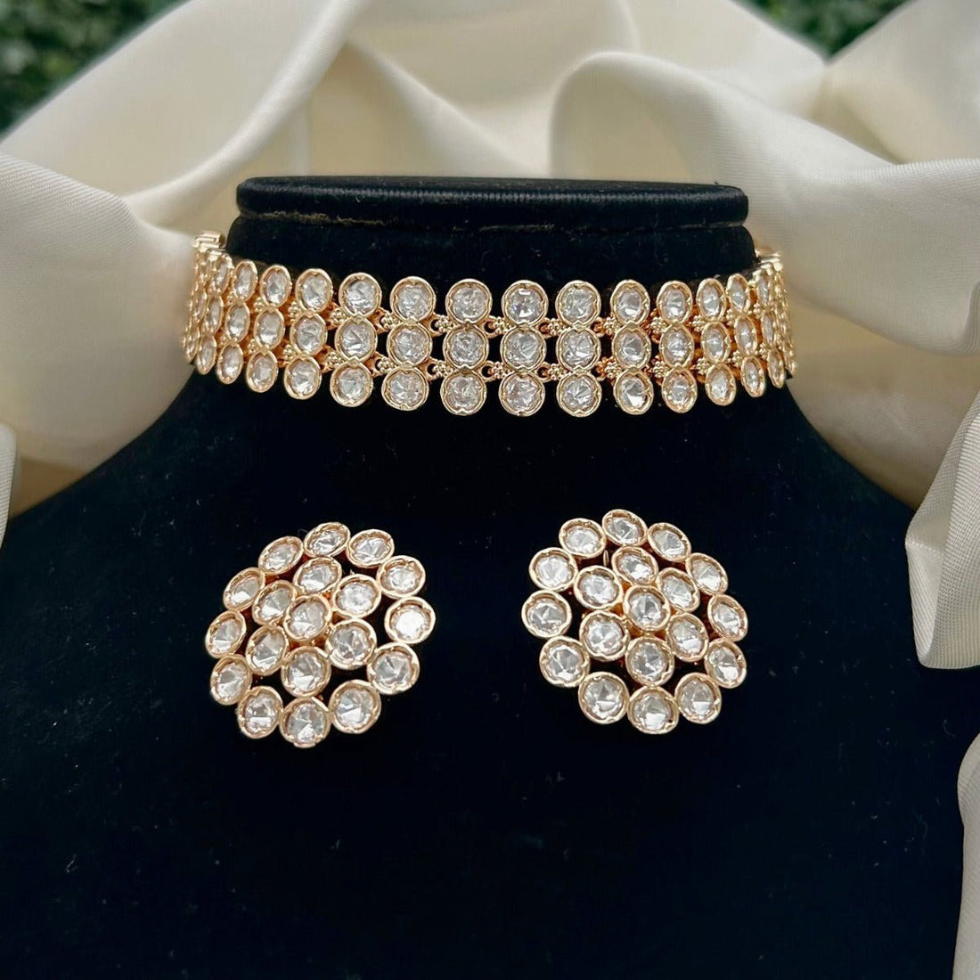 Chamak Tara Choker Set - Vinni’s Jewelry