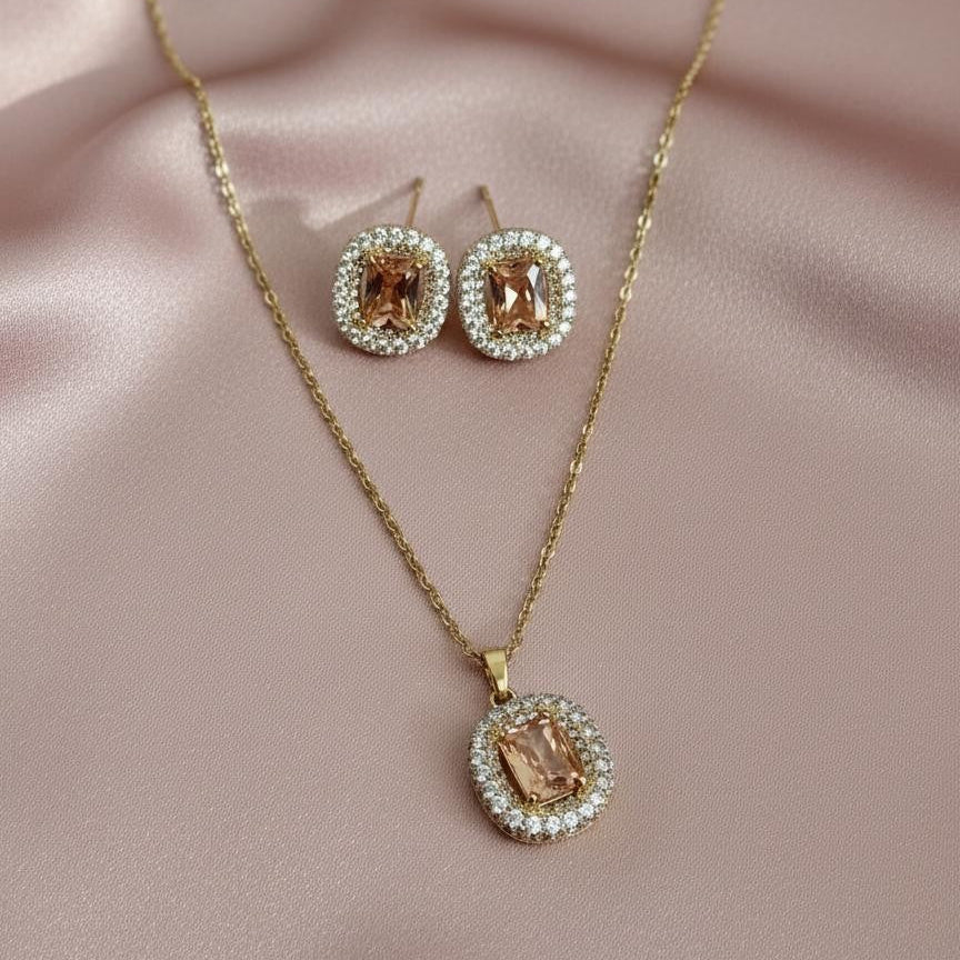 Champagne Radiance Set - Vinni’s Jewelry